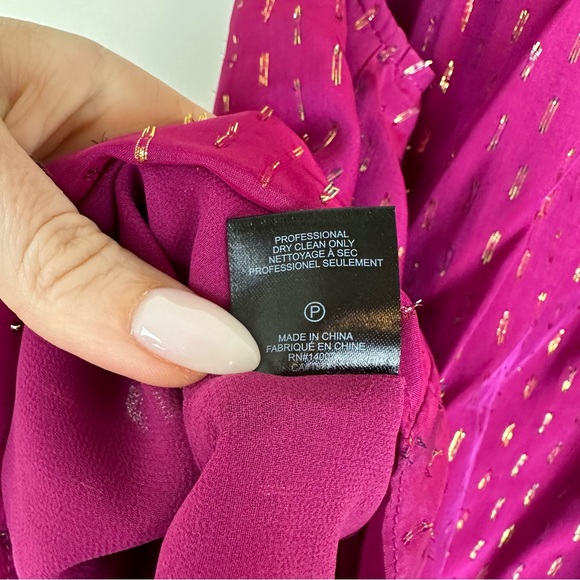 Generation Love Peggy Lurex Silk Blouse and Skirt Matching Set - Picture 8 of 16